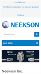 Mobile Screenshot of neekson.com