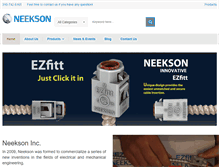 Tablet Screenshot of neekson.com